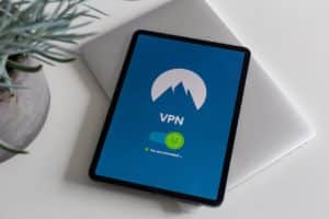 tablet with VPN on it 